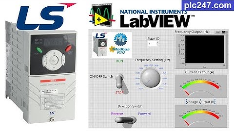 LabView "Modbus RTU" LS iG5A Tutorial