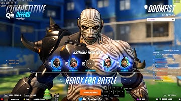 Overwatch 2 Rollout Doomfist God GetQuakedOn Dominates Enemy Team On Paraiso
