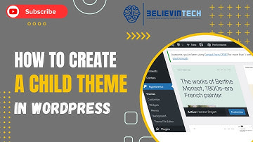 How To Create Child Theme In WordPress 2023 {Without Plugin} | What Is It? Do You Need It? And Why?