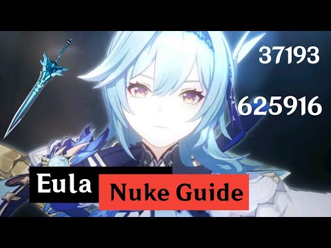 C0 F2P Eula Nuke Guide | Steps to nuke | Nuke Showcase | Genshin impact