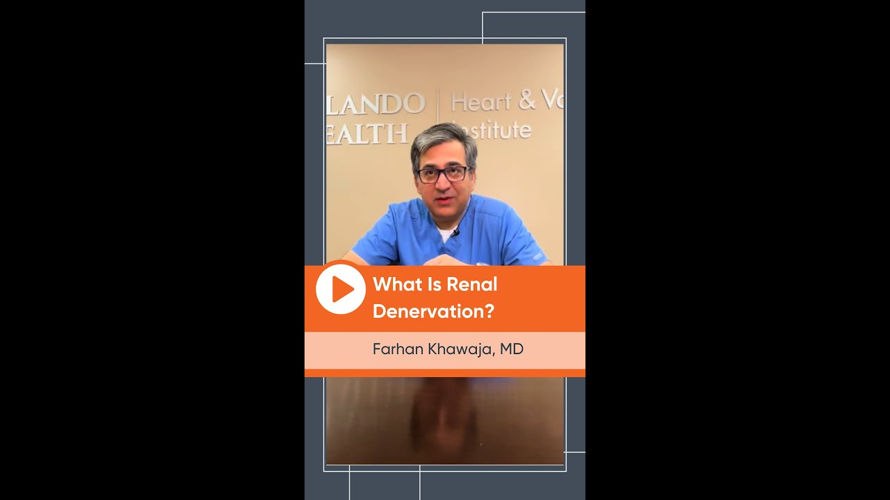 What is renal denervation?