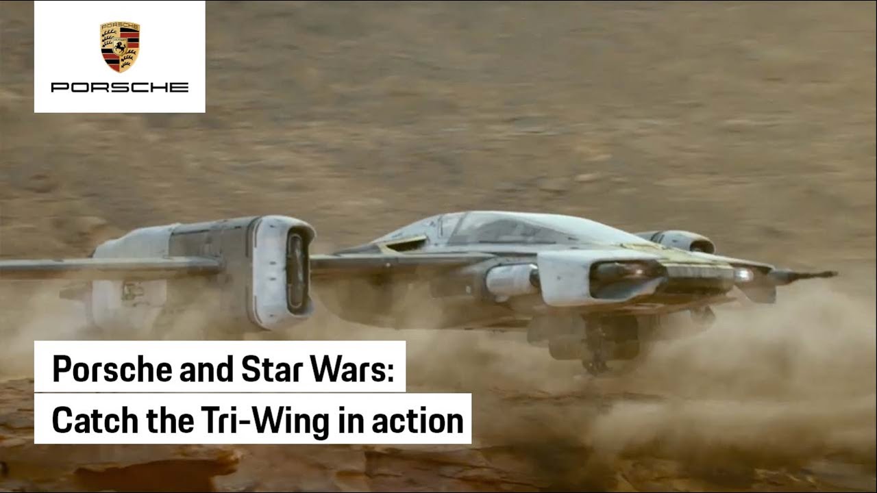 Part Porsche. Part Star Wars. See the Tri-Wing S-91X Pegasus Starfighter Take Flight