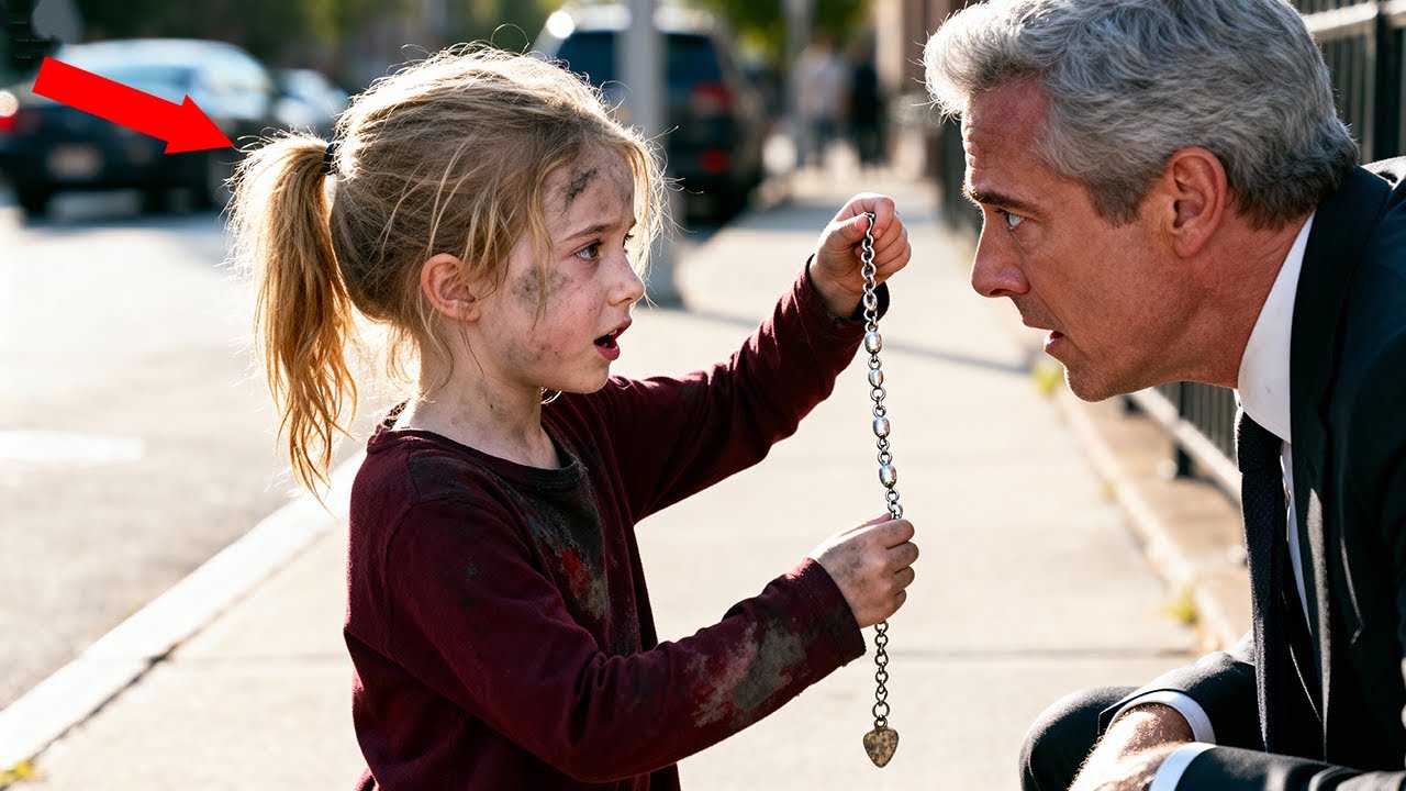 "Sir, Happy Birthday!" The Beggar Girl Said, Handing A Necklace To The Millionaire Widower...