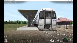 Ride to the Deptford Mall via rail