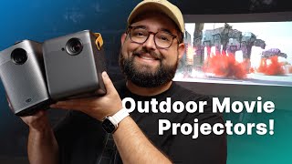 Outdoor Movie Projectors! Formovie Dice and XGIMI Halo+ Review