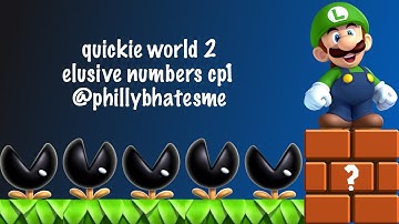 Quickie World 2   Elusive Numbers CP1