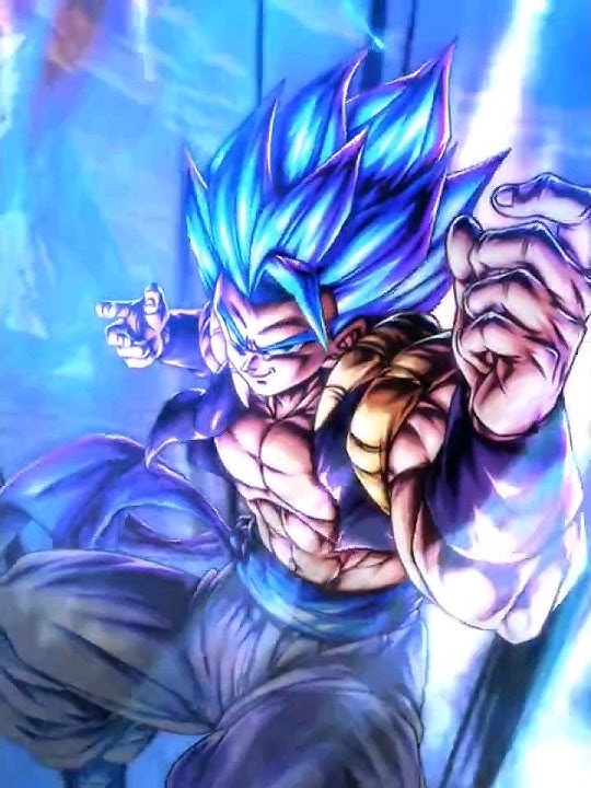 Ultra Gogeta Blue Card Art Animation #shorts -  in 2023