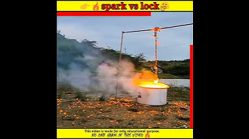 👉spark vs lock @MR.INDIAN HACKER@CRAZYXYZ#facts #Shorts#Short