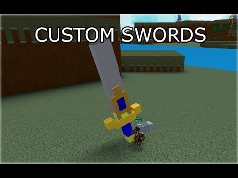 Custom Swords Tutorial Roblox Build A Boat For Treasure Youtube - custom swords tutorial roblox build a boat for treasure