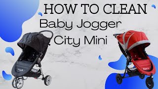 How to Wash a Baby Jogger City mini / GT