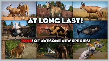 🐎 LONG-AWAITED MODS! Domestic Horses, Elands, and More! - Planet Zoo Mod Showcase