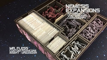 Unboxing: Nemesis® Expansions (Compatible Custom Foam Core Insert / Organizer)