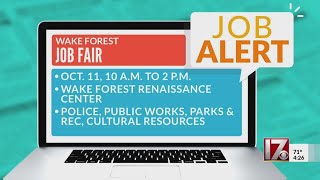 Job Alert: Wake Forest Job Fair