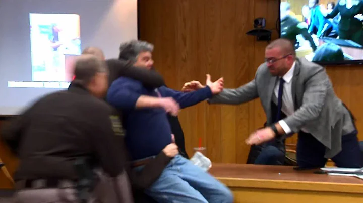 VIDEO: Randall Margraves charges at Larry Nassar i...