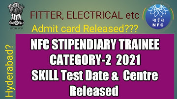 NFC CAT 2 SKILL TEST DATE OUT || NFC SKILL TEST & PST FULL DETAIL