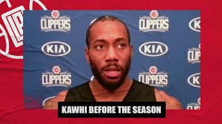 Kawhi Leonard: I'm not saying I'm going anywhere else or staying with the Clippers | NBA on ESPN