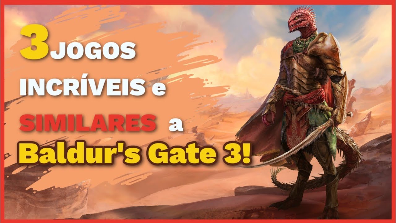 5 jogos ao estilo RPG para quem gostou de Baldur's Gate 3