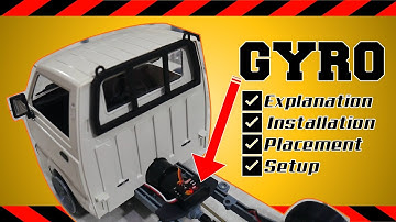 How to Install Gyro on RC Car (feat WPL D12)