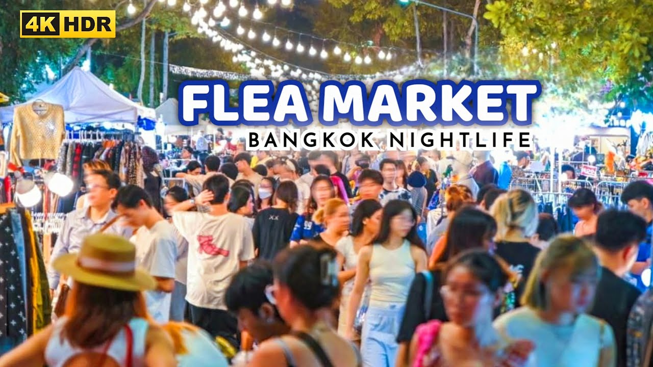 The MaKaJaay Flea Market #7 at Suan Luang Square, Chulalongkorn University Soi 5, Bangkok