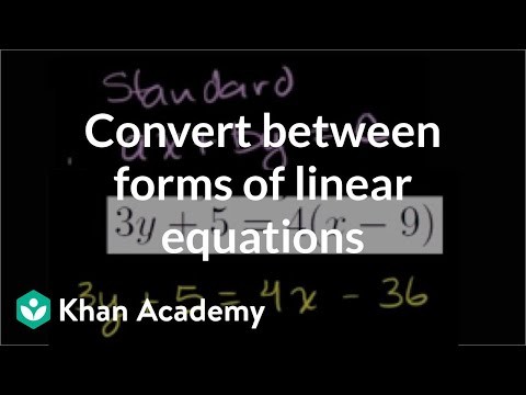 Video: Bagaimanakah anda menulis persamaan dalam bentuk cerun titik yang diberi dua titik?