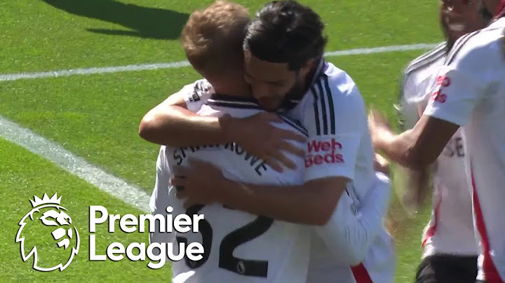Raul Jimenez heads Fulham 1-0 in front of Everton | Premier League | NBC Sports