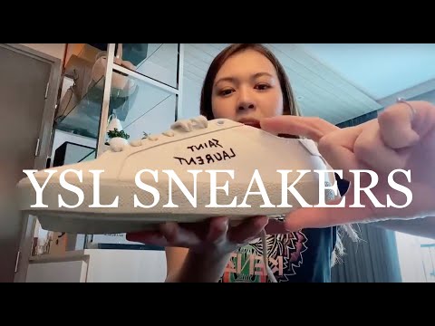[REVIEW] รีวิวรองเท้าผ้าใบ Ysl sneakers  Saint Laurent ออกshopไทย