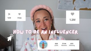 How To be An Influencer Beginner Content Creator Tips