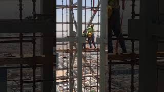 Crown Steel Structure Erection 40 Floor Above the ground