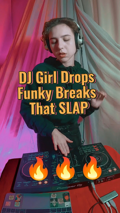 DJ Girl Drops Funky Breaks That SLAP 🔥 | DJ Girl #breaks #djremix