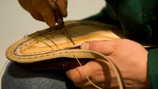 Fancy footwear from recycled tyres