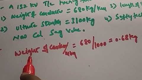 PROBLEMS ON SAG CALCULATIONS