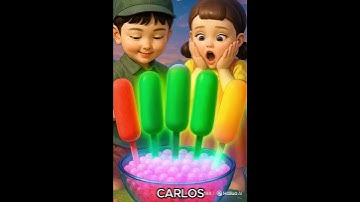 Squid Game AI Korean Ice Cream ASMR #squidgame #squidgame2 #ai #asmr