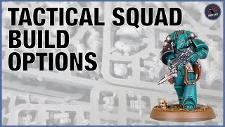 Horus Heresy Tactical Squad Build Options - Weapons & Parts Included - Warhammer Age Of Darkness