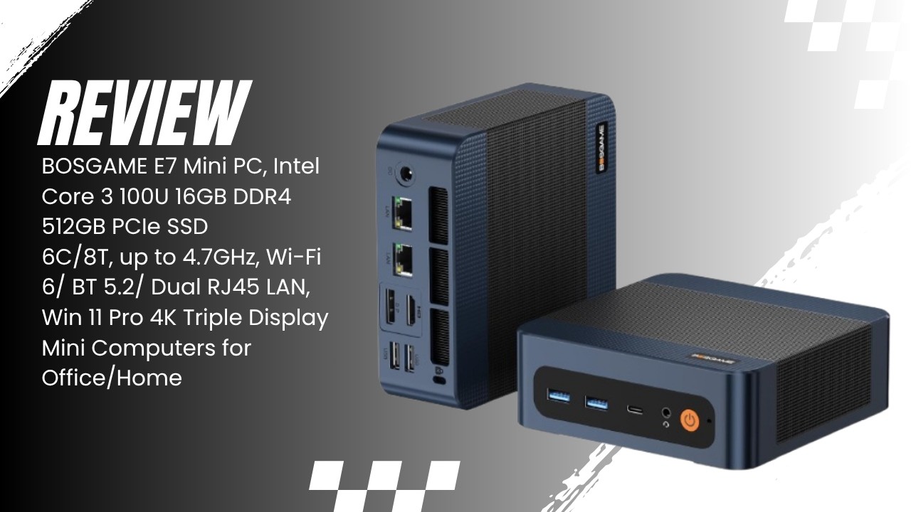 BOSGAME M3 ミニPC 本体 Intel Core Ultra 7 BOSGAME M3 Mini PC