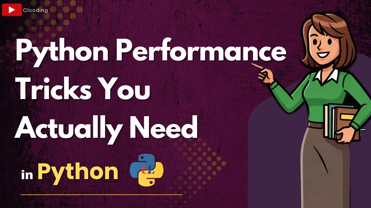 Python Performance Tricks You Actually Need - YouTube