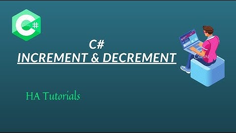Increment & Decrement Operator in C# || Urdu/Hindi