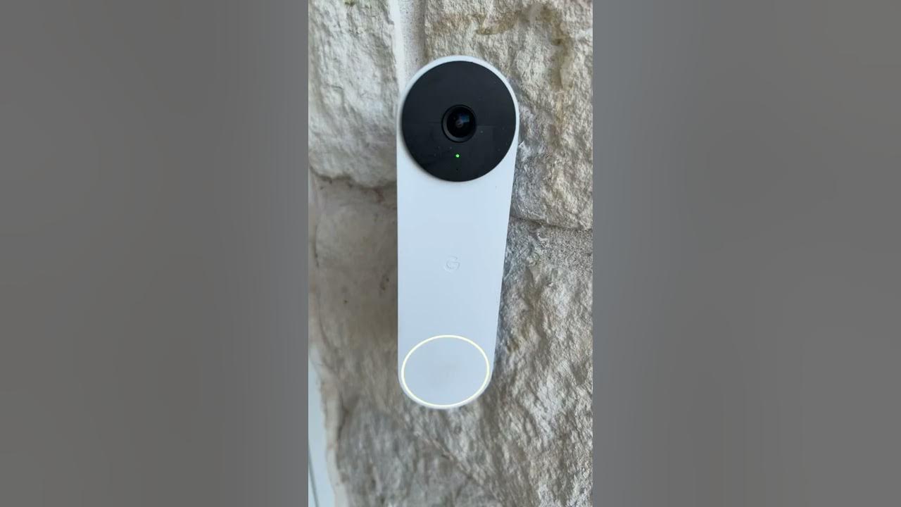 Nest doorbell battery chime sound
