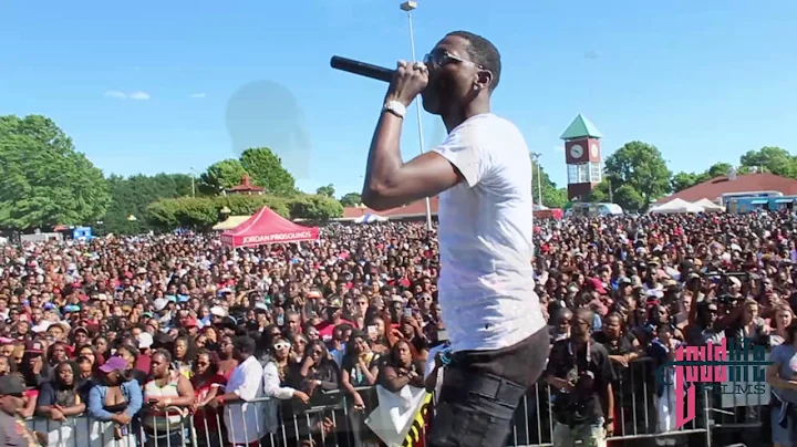 Young Dolph "Pulled Up" ft. 2 Chainz & Juicy J live [ Shot by Flyleeto ]