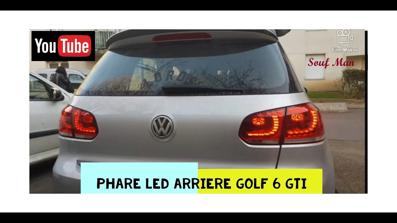 Phares arrière led GOLF 6 - Tuning