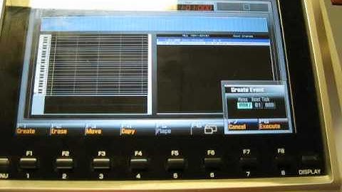 Roland Fantom-G Changing Time Signature and Tempo in a Song