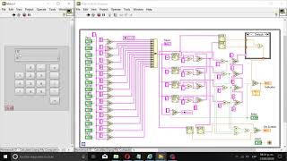 Simple Calculator using LabView and desing pattern