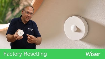 How to factory reset the Wiser Motion Sensor 🔄