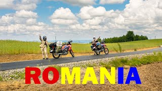 Our first motorcycle camping trip in Romania: great roads in Salaj county