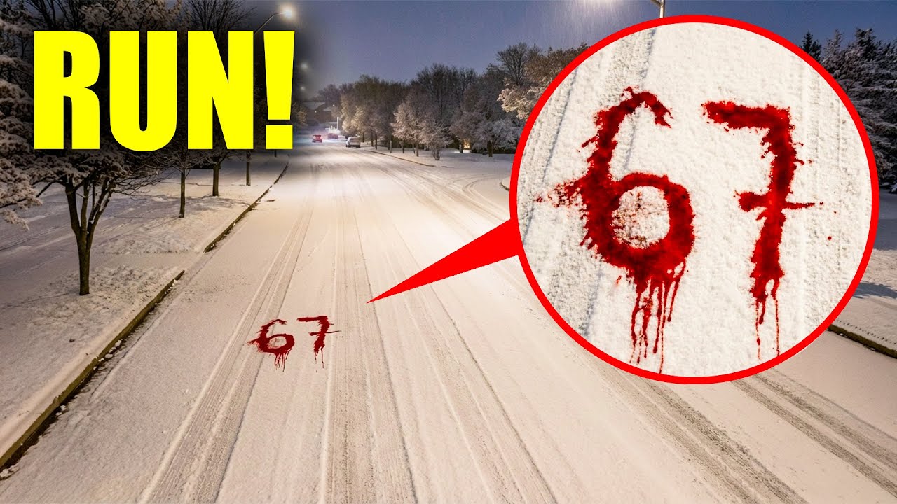 Snow 67 if you see 67 in BLOOD in the SNOW, RUN!! (it's a TRAP!) - YouTube