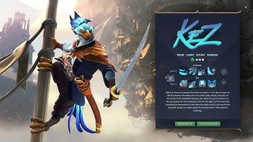 Dota 2 Kez in-game introduction