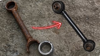 How Skillful mechanic repair torque arm rod | repairing a torque arm rod |Pakistani truck torque rod