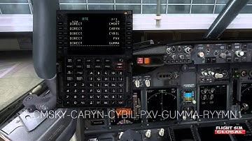 PMDG 737 NGX | Full FMC/CDU Voice Tutorial EASY!!