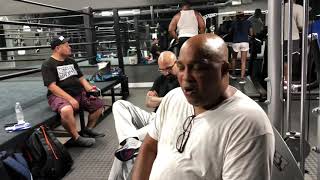 What would you do if this happens in a boxing match We asked buddy Mcgirt