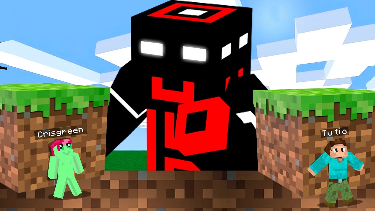 Escondite extremo en Minecraft pero somos chiquitos y nos cazan titanes 😔