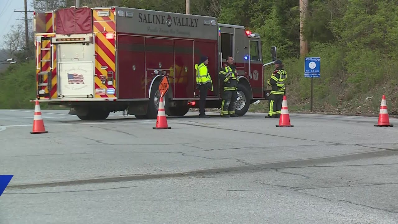Driver killed in head-on crash with dump truck - YouTube